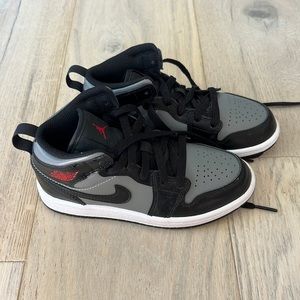 Brand New Boys Sold out Air jordan high top sneakers size 13